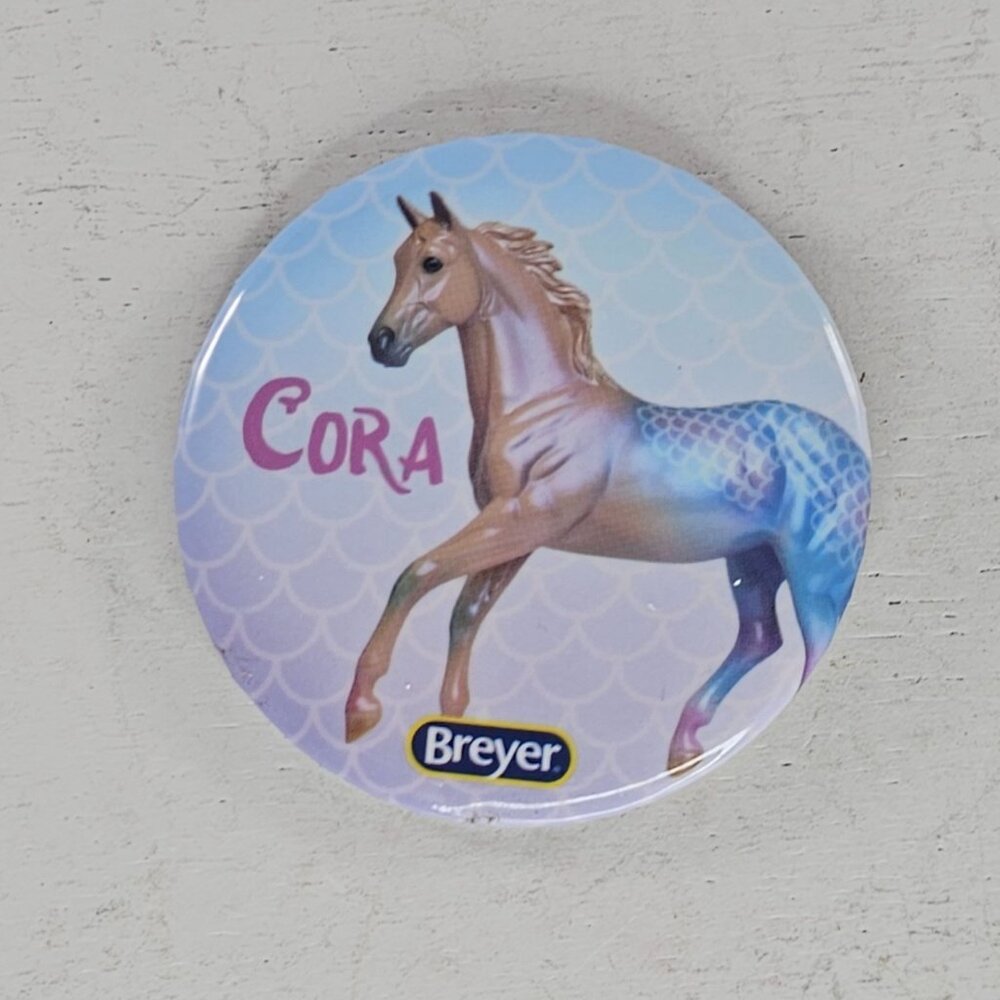 Breyer Classic Horse Cora Button Pin Collectible